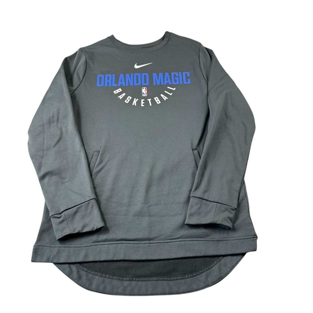 Nike Engineered X Orlando Magic Black Spellout Men's Crewneck Sweater Size Large